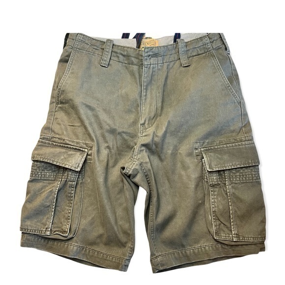 Daniel Cremieux Green Cargo Shorts. - Picture 1 of 5